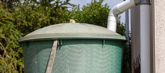 Récupération d'eau de pluie