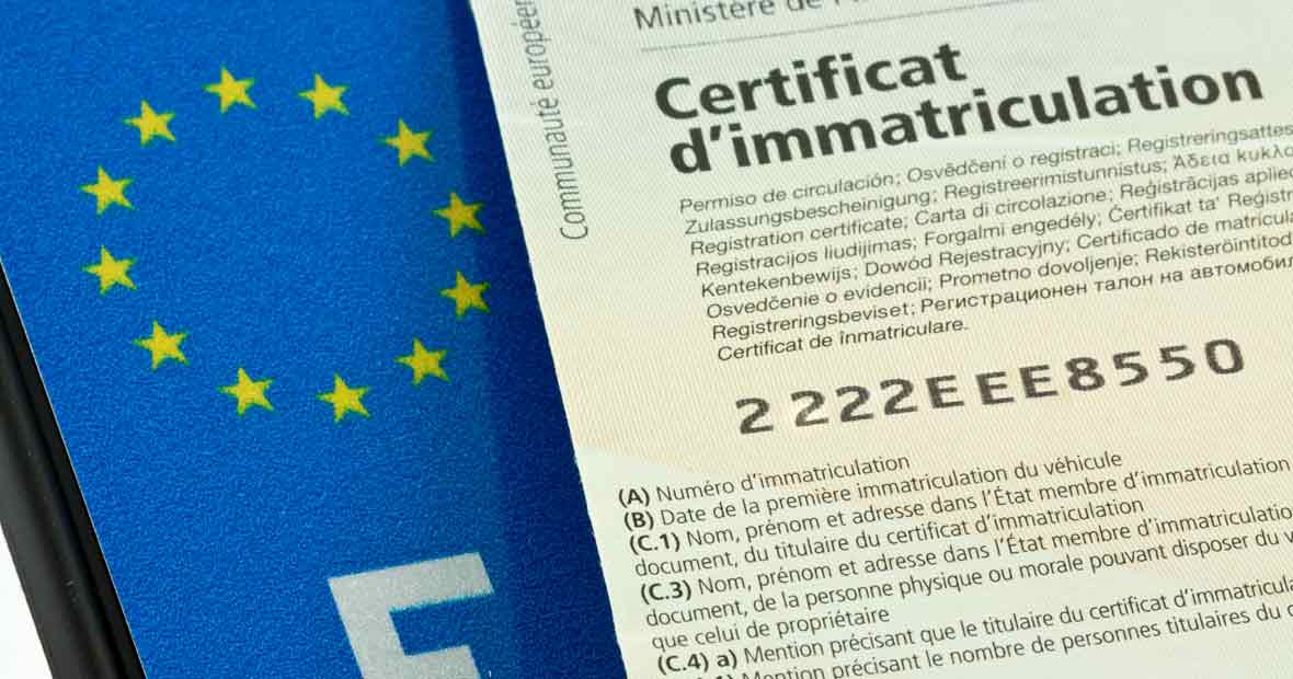 carte grise